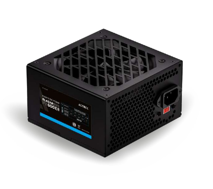 Fuente de Poder ACTECK Blazar Evo FT600E Advanced Series ATX 600W - Fuente de Poder ACTECK Blazar Evo FT600E Advanced Series ATX 600W -